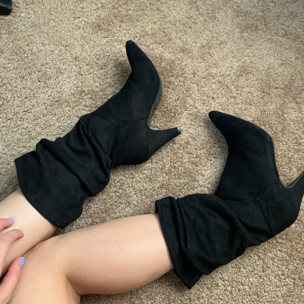 Mid ankle booties